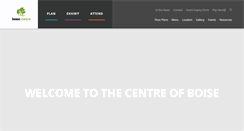 Desktop Screenshot of boisecentre.com
